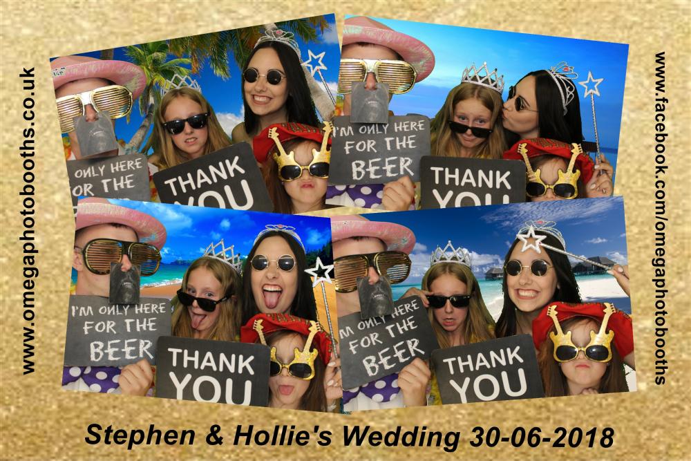 Stephen & Hollie's Wedding | View more photos from the event at gallery.omegaphotobooths.co.uk/u/OmegaPhotobooths/Stephen-Hollies-Wedding